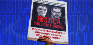 uniao-dos-povos-indigenas-do-javari-homenageia-bruno-e-dom-phillips