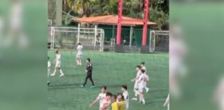 video:-pancadaria-entre-arbitro-e-jogadores-marca-partida-do-sub-17