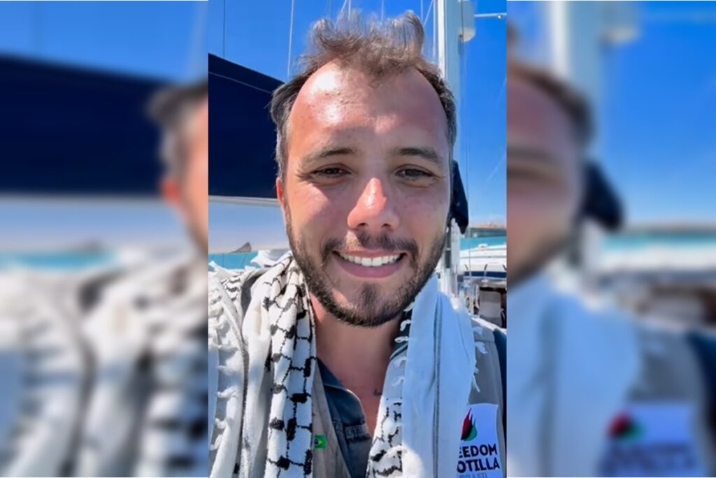 barco-em-gaza:-israel-diz-que-brasiliense-e-greta-passaram-por-exames