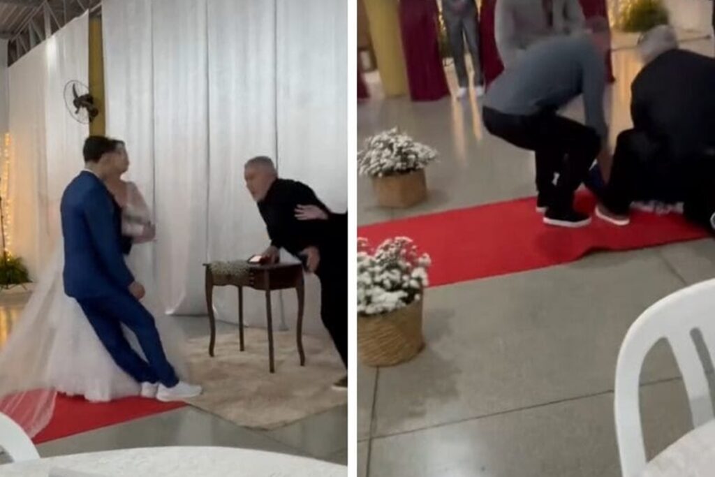 video.-noivo-de-sc-desmaia-no-altar-e-episodio-viraliza-na-internet