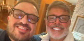 foto:-apos-tretas,-rodrigo-carelli-e-alexandre-frota-se-reencontram