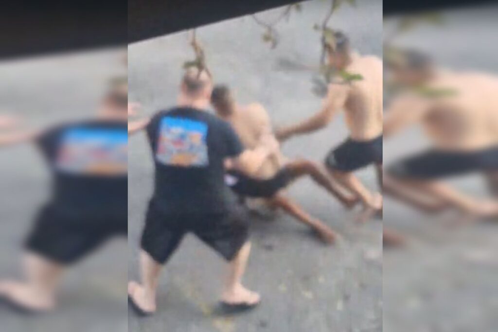 video:-briga-brutal-entre-vizinhos-deixa-dois-feridos-e-irmaos-presos