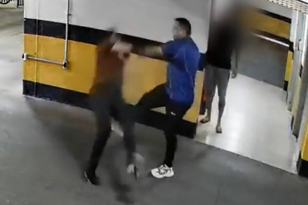 “ato-covarde”:-pmdf-afasta-sargento-que-agrediu-mulher-e-suspende-arma