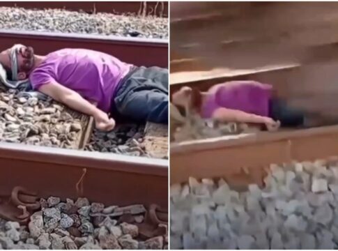 homem-deita-em-trilho-e-trem-passa-por-cima-dele-em-trend-viral.-veja