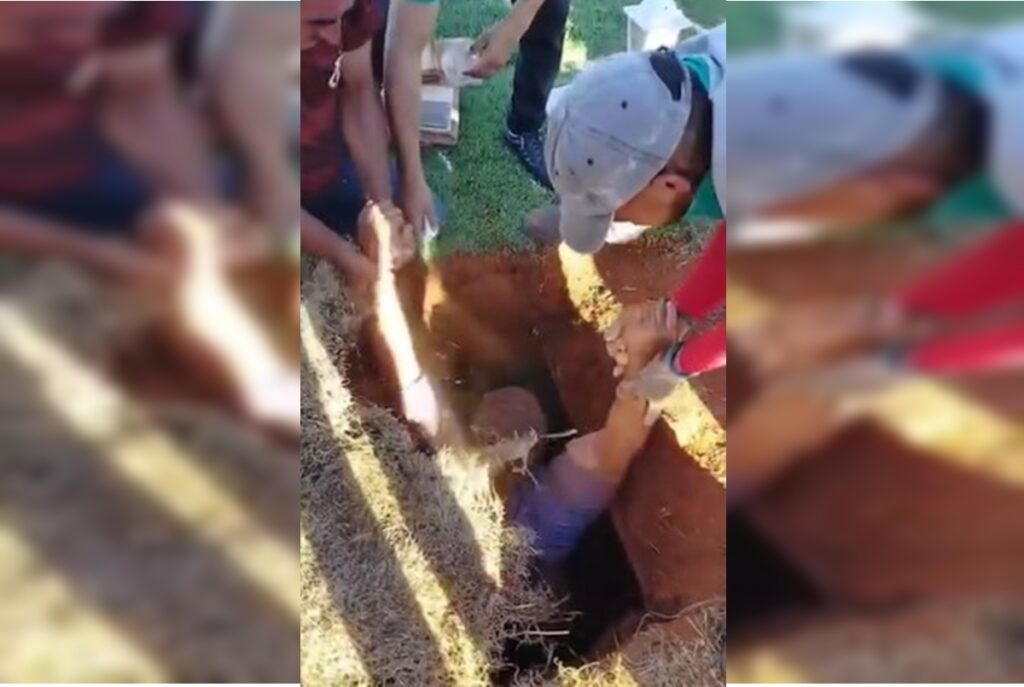 video:-homem-cai-dentro-de-caixao-apos-cova-abrir-em-cemiterio-do-df