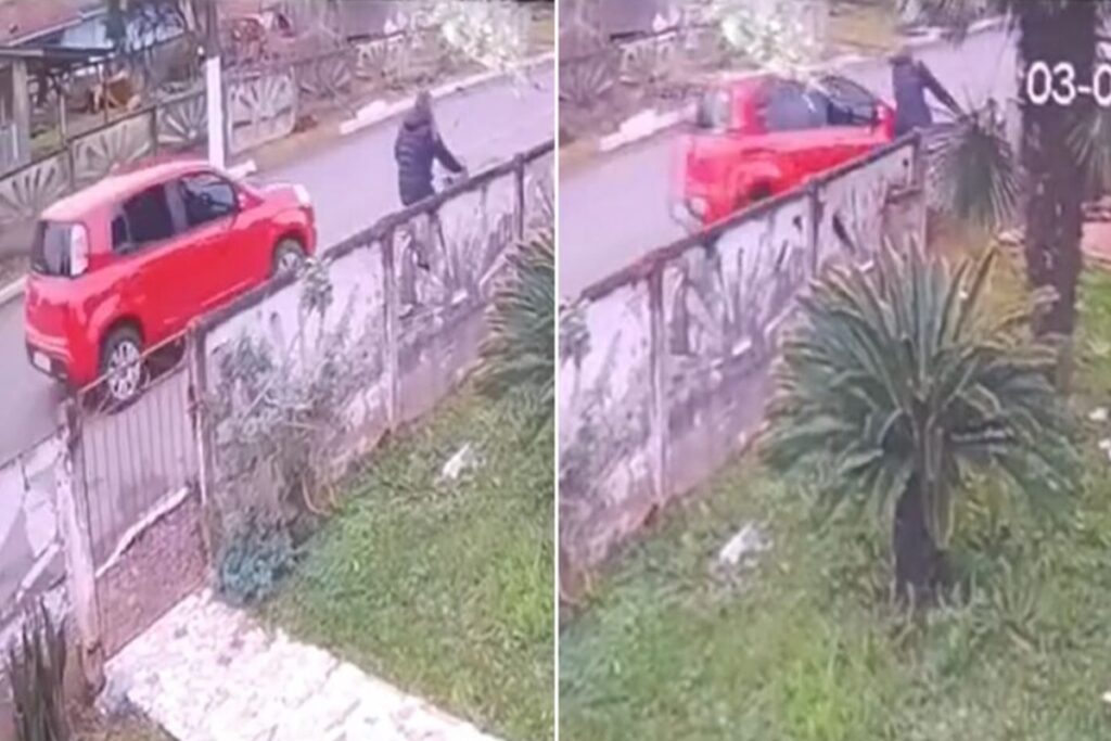 homem-atropela-e-prensa-ex-companheira-contra-muro-em-sc