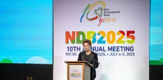 banco-do-brics-aprova-entrada-da-colombia-e-uzbequistao,-anuncia-dilma