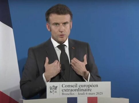 macron-pede-cessar-fogo-incondicional-em-gaza-e-defende-palestina