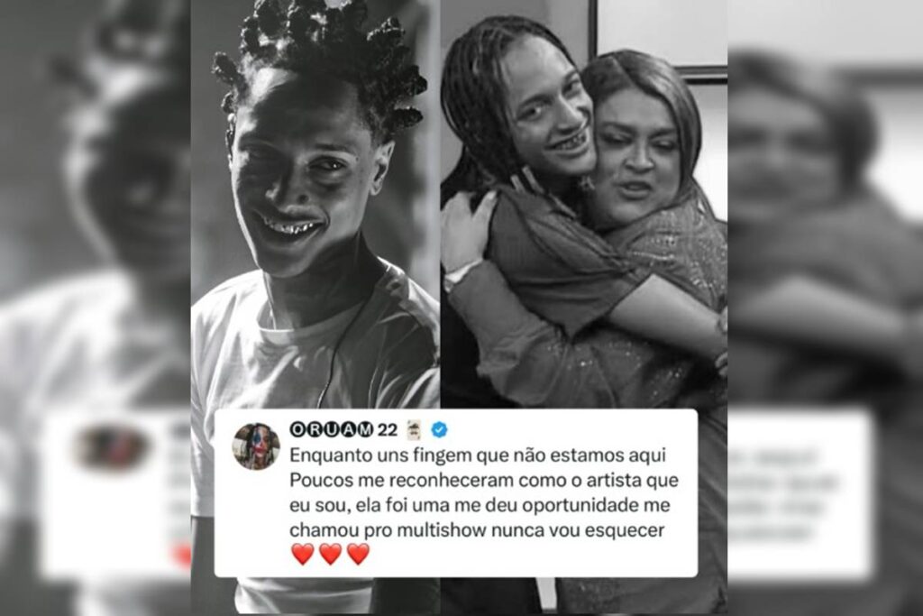 oruam-lamenta-morte-de-preta-gil-e-homenageia:-“me-deu-oportunidade”