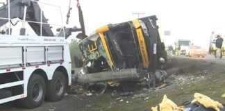 sc:-acidente-com-onibus-de-turismo-termina-em-morte-na-br-101