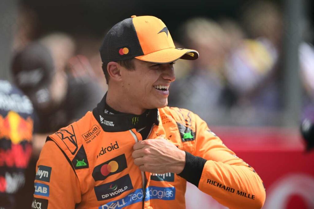 f1:-lando-norris-garante-a-pole-na-belgica,-bortoleto-fica-em-10o