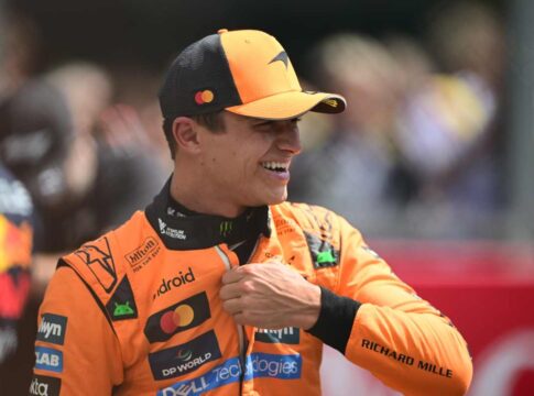 f1:-lando-norris-garante-a-pole-na-belgica,-bortoleto-fica-em-10o