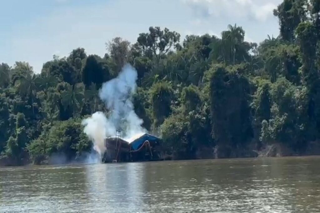 pf-desarticula-garimpo-ilegal-que-contaminava-rios-com-mercurio