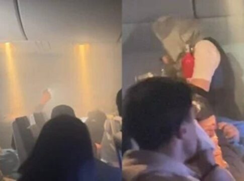 carregador-de-celular-pega-fogo-dentro-de-aviao-e-causa-panico-em-voo