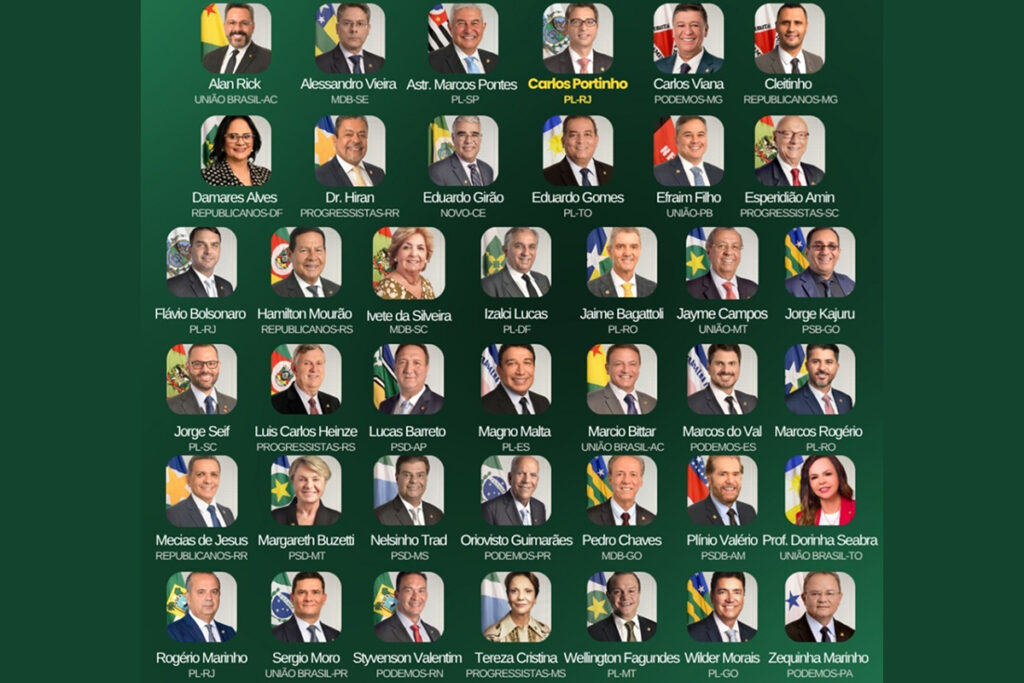 quem-sao-os-41-senadores-que-assinaram-pedido-de-impeachment-de-moraes