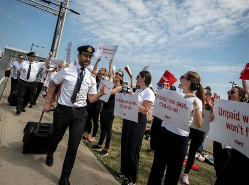 greve-de-aeronautas-cancela-voos-no-canada-e-afeta-os-eua