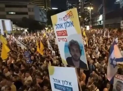 milhares-de-pessoas-vao-as-ruas-em-israel-protestar-por-cessar-fogo