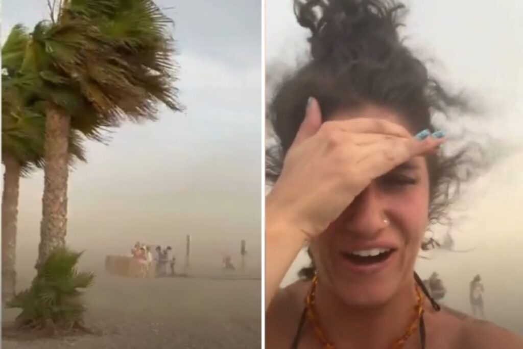 espanha:-explosao-de-calor-provoca-tempestade-de-areia-e-caos-em-praia