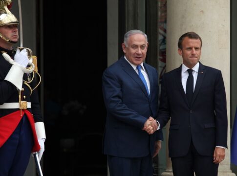 em-carta-a-macron,-netanyahu-acusa-franca-de-incentivar-antissemitismo