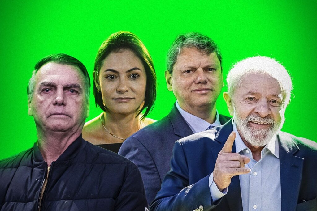veja-potencial-eleitoral-de-lula,-bolsonaro,-tarcisio-e-michelle