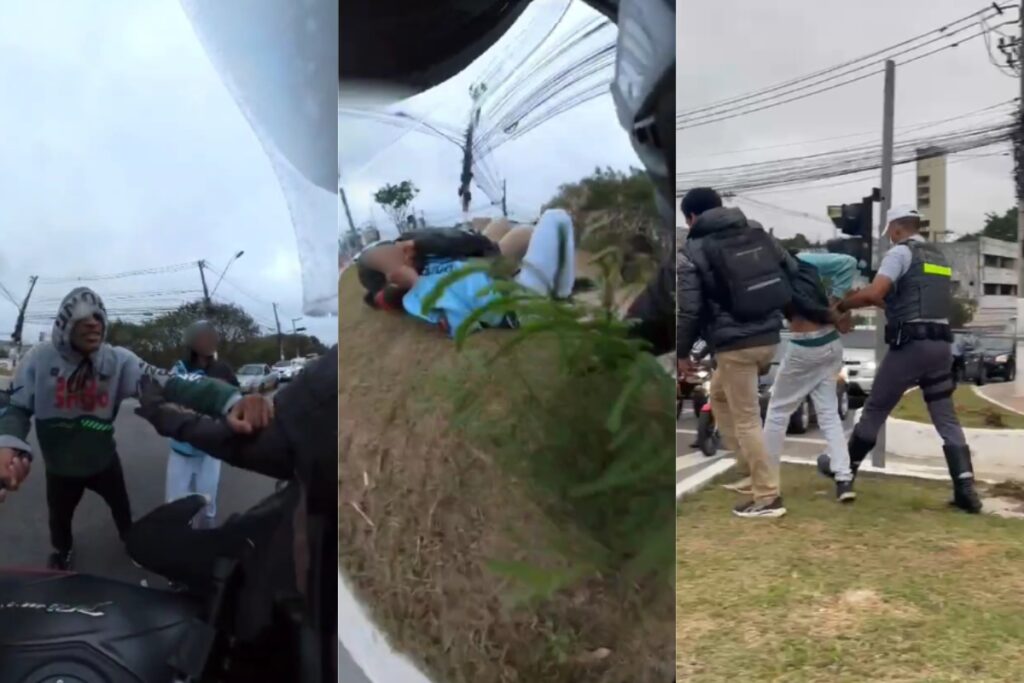 video:-menor-tenta-roubar-moto-em-sp,-mas-e-imobilizado-com-mata-leao