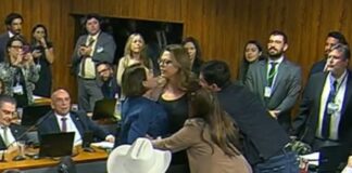 cpmi-do-inss:-parlamentares-batem-boca-e-precisam-ser-separadas.-video