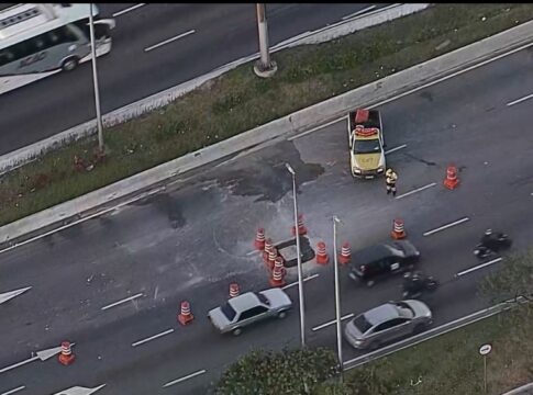 marginal-tiete-tem-3-faixas-interditadas-por-causa-de-obra-na-pista