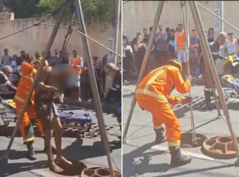 video:-homem-com-tornozeleira-passa-a-madrugada-dentro-de-bueiro-em-bh