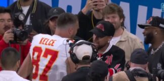 video:-neymar-cumprimenta-travis-kelce,-noivo-de-taylor-swift
