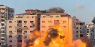 israel-derruba-predio-em-gaza-pelo-terceiro-dia-consecutivo.-video