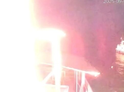 flotilha-para-gaza-relata-segundo-ataque-de-drone-contra-barco