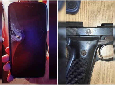 treta-com-medico:-pmdf-apreende-arma-do-exercito-e-iphone-“baleado”