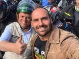 eduardo-bolsonaro-sobre-critica-de-tarcisio-a-moraes:-“guinada-forte”
