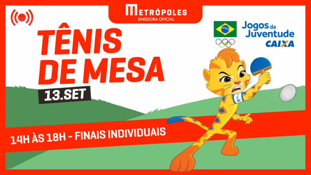 jogos-da-juventude-2025:-veja-o-tenis-de-mesa-ao-vivo-pelo-youtube
