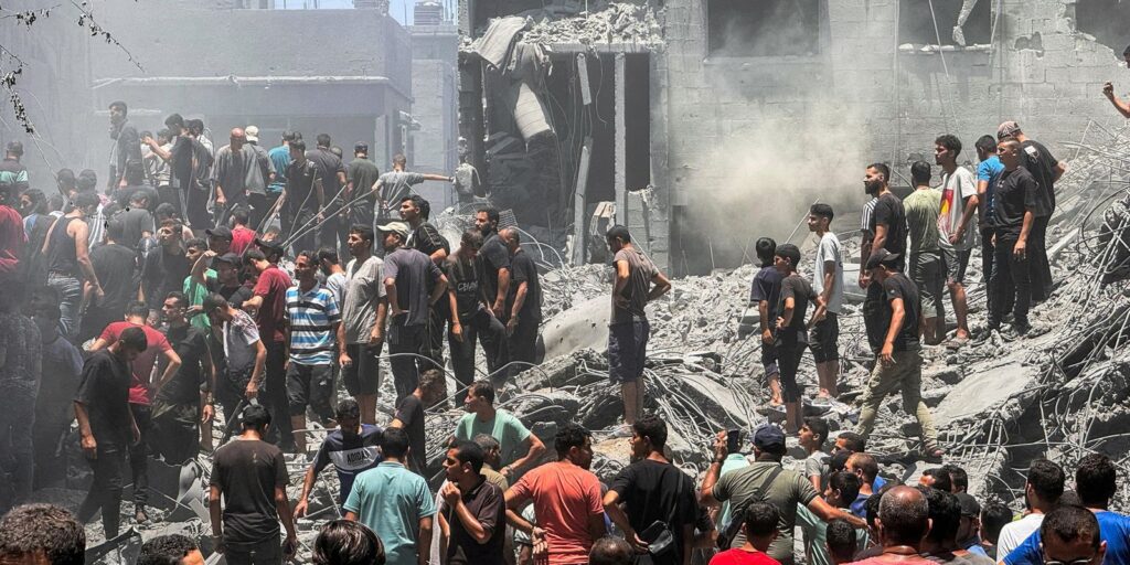 israel-lanca-grande-ataque-terrestre-e-diz-que-“gaza-esta-em-chamas”