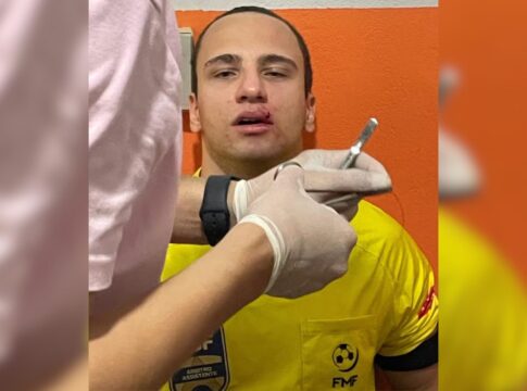 arbitro-assistente-e-agredido-em-partida-de-futebol-em-mato-grosso