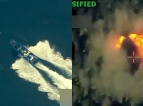 trump-divulga-imagens-de-novo-ataque-a-barco-em-aguas-internacionais