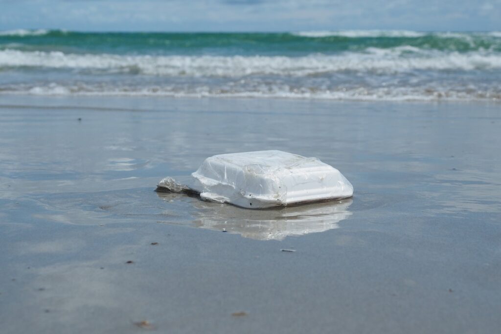 microplasticos-achados-em-praia-no-rj-vem-de-“quentinhas”,-diz-estudo