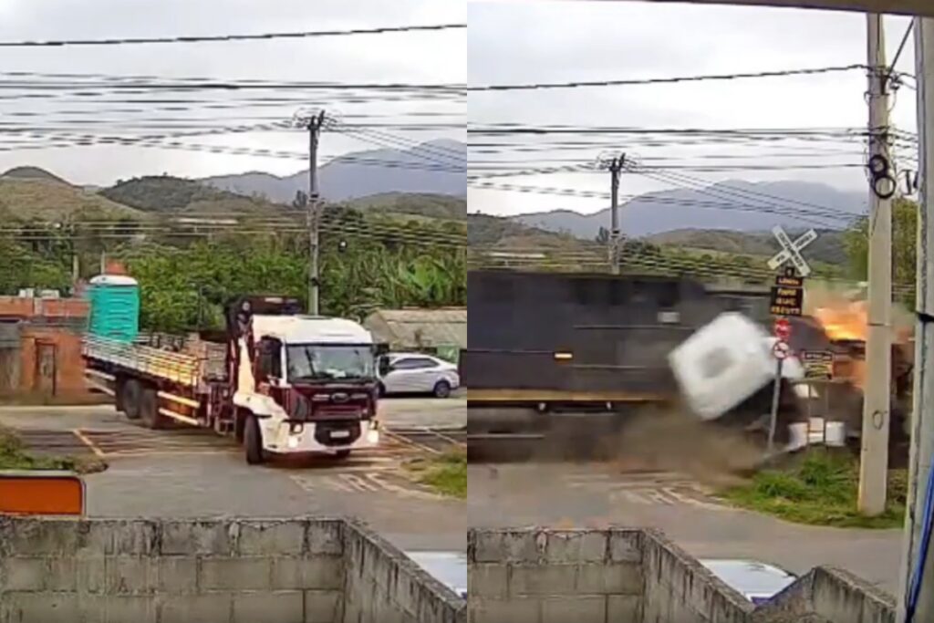 caminhao-e-atingido-por-trem-em-linha-ferrea-no-rio-de-janeiro.-video