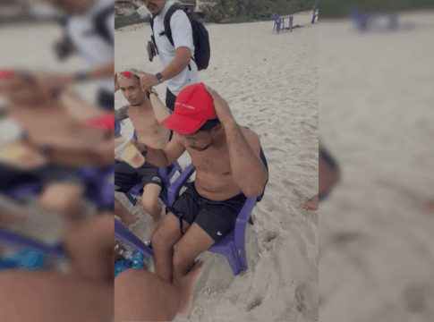 lider-do-cv-e-enquadrado-e-preso-enquanto-bebia-em-praia-no-rj.-video