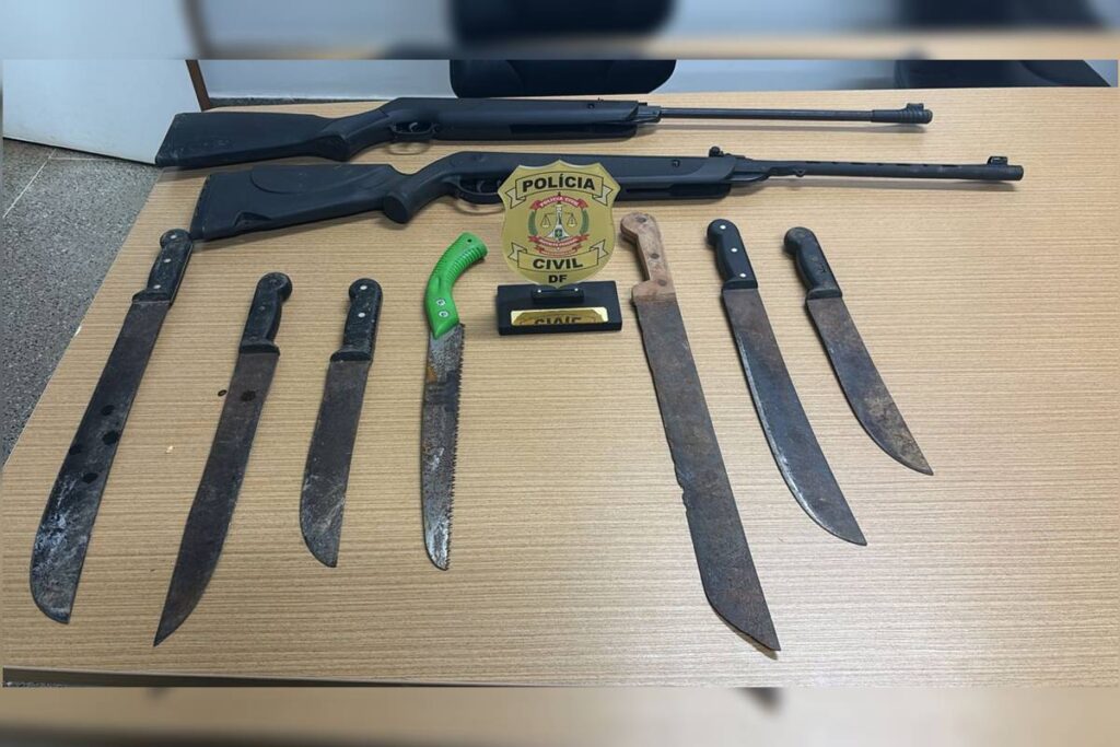 casal-vende-terra-ilegal,-ameaca-familias-com-espingardas-e-vai-preso