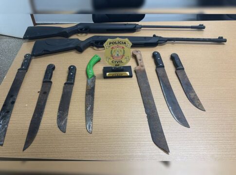 casal-vende-terra-ilegal,-ameaca-familias-com-espingardas-e-vai-preso