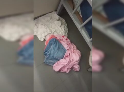 supervisora-de-hospital-joga-roupas-de-enfermeiras-no-chao:-“nao-e-hotel”