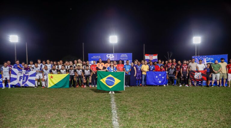 Esporte nos 121 anos de Cruzeiro do Sul: Prefeito Zequinha Lima abre a Super Copa das vilas 