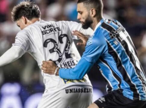 com-gols-no-segundo-tempo,-santos-e-gremio-ficam-no-1-x-1