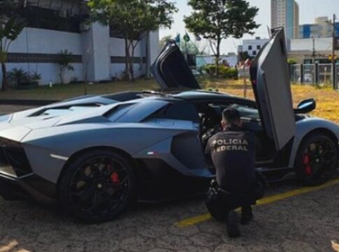 corta-giro:-pf-apreende-lamborghini-de-r$-8-milhoes-do-trafico