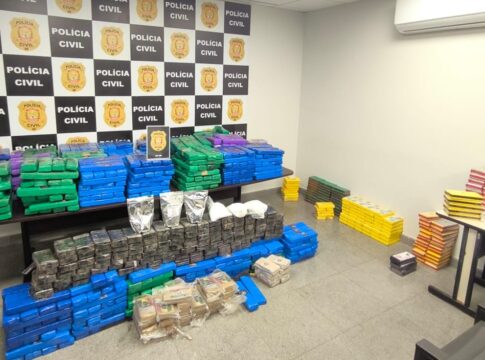 pcdf-apreende-quase-uma-tonelada-de-drogas-em-deposito-em-formosa