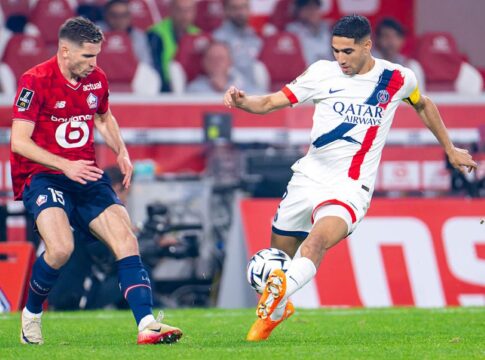 com-gol-no-final,-lille-empata-com-o-psg-pelo-campeonato-frances