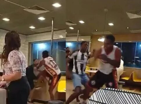 briga-de-torcedores-rivais-assusta-clientes-em-mcdonald’s-de-salvador