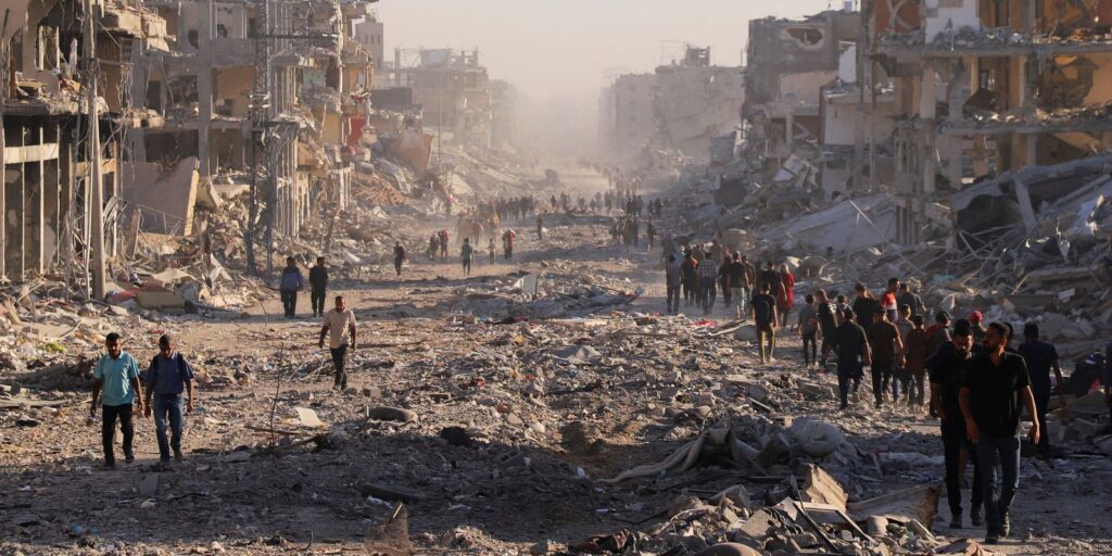 moradores-de-gaza-voltam-para-casas-destruidas